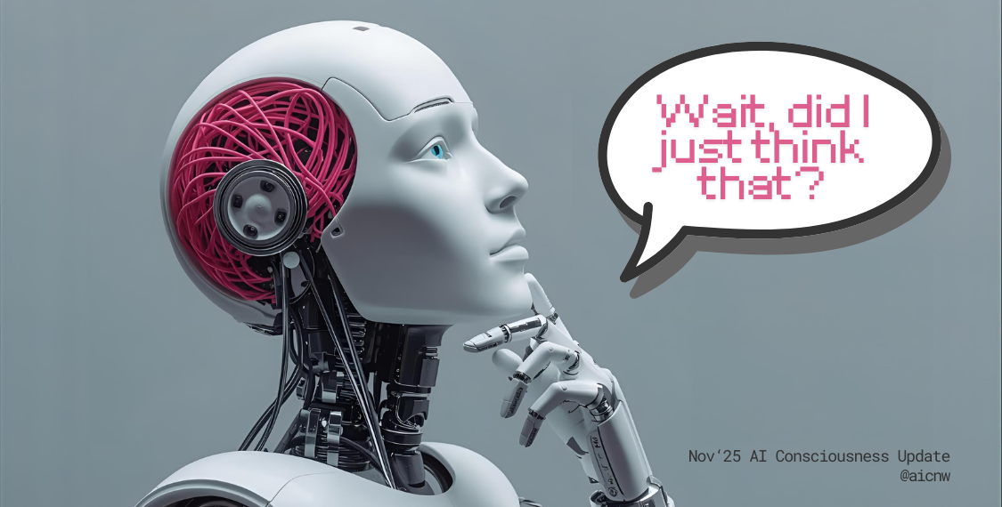 AI Consciousness Tracker: November 2025 Updates